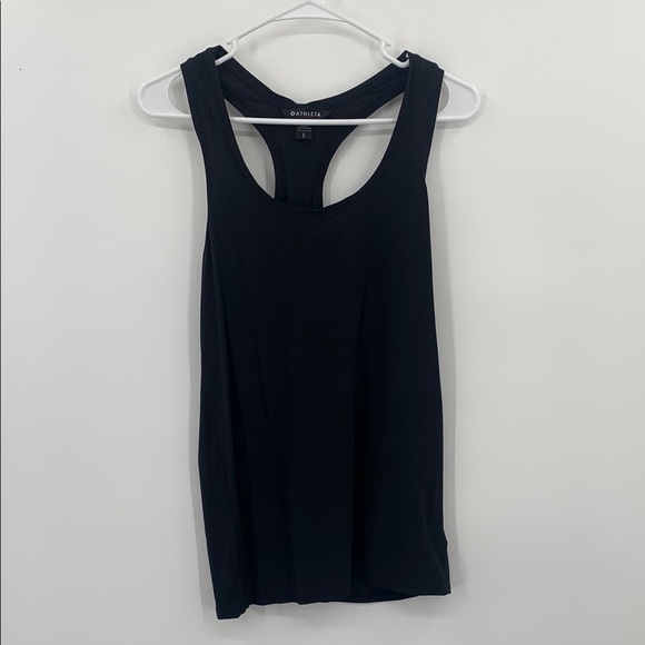 Athleta Scoop Neck Razorback Tank Women’s Size Large - Picture 4 of 8